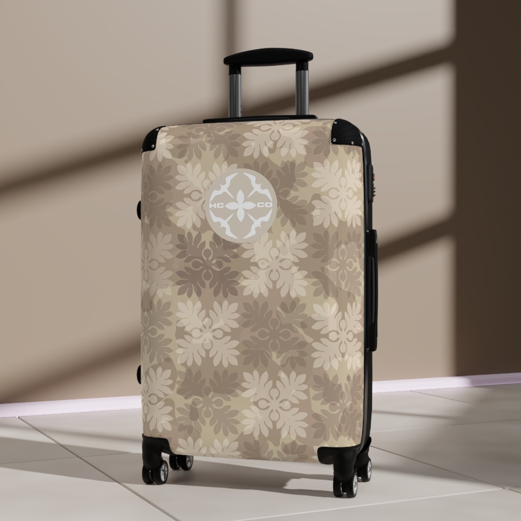 ‘Ulu Quilt Camo Suitcase (Hapa Hunney)