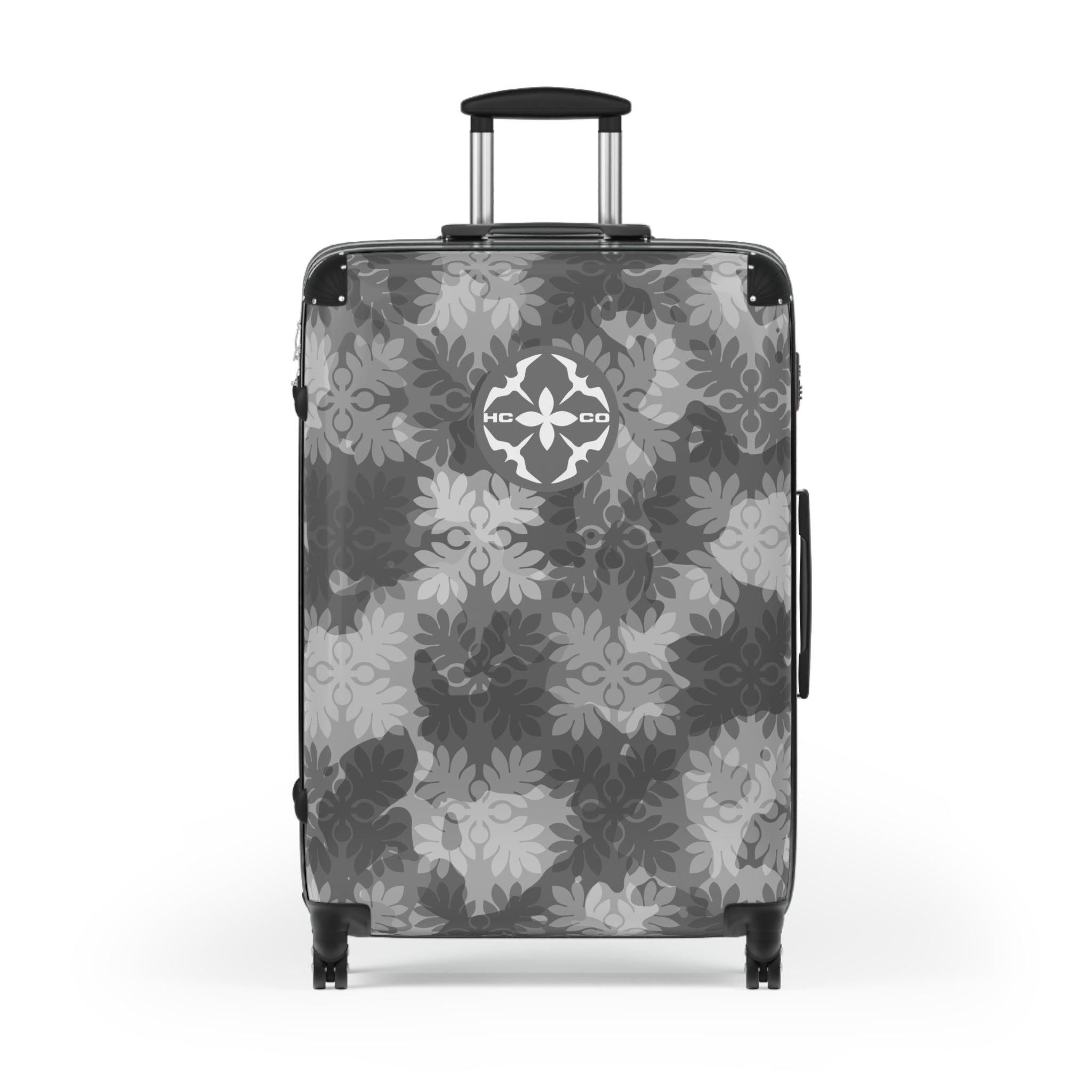 ‘Ulu Quilt Camo Suitcase (Gray)