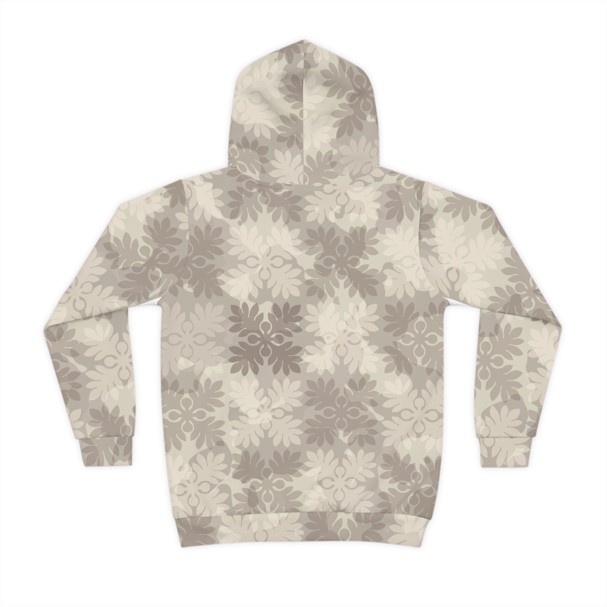 Keiki ‘Ulu Quilt Camo Hoodie (Beige)