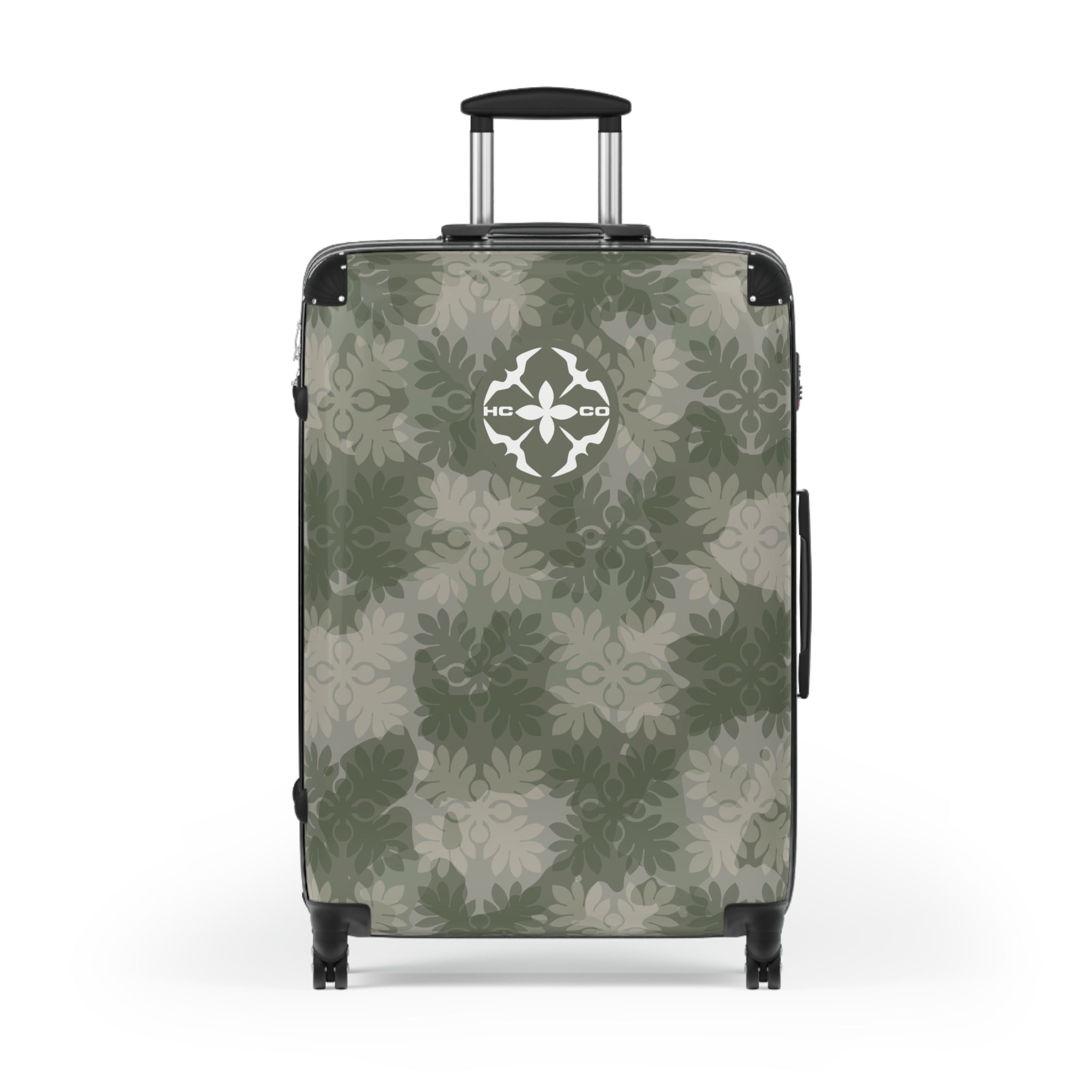 ‘Ulu Quilt Camo Suitcase (Green)