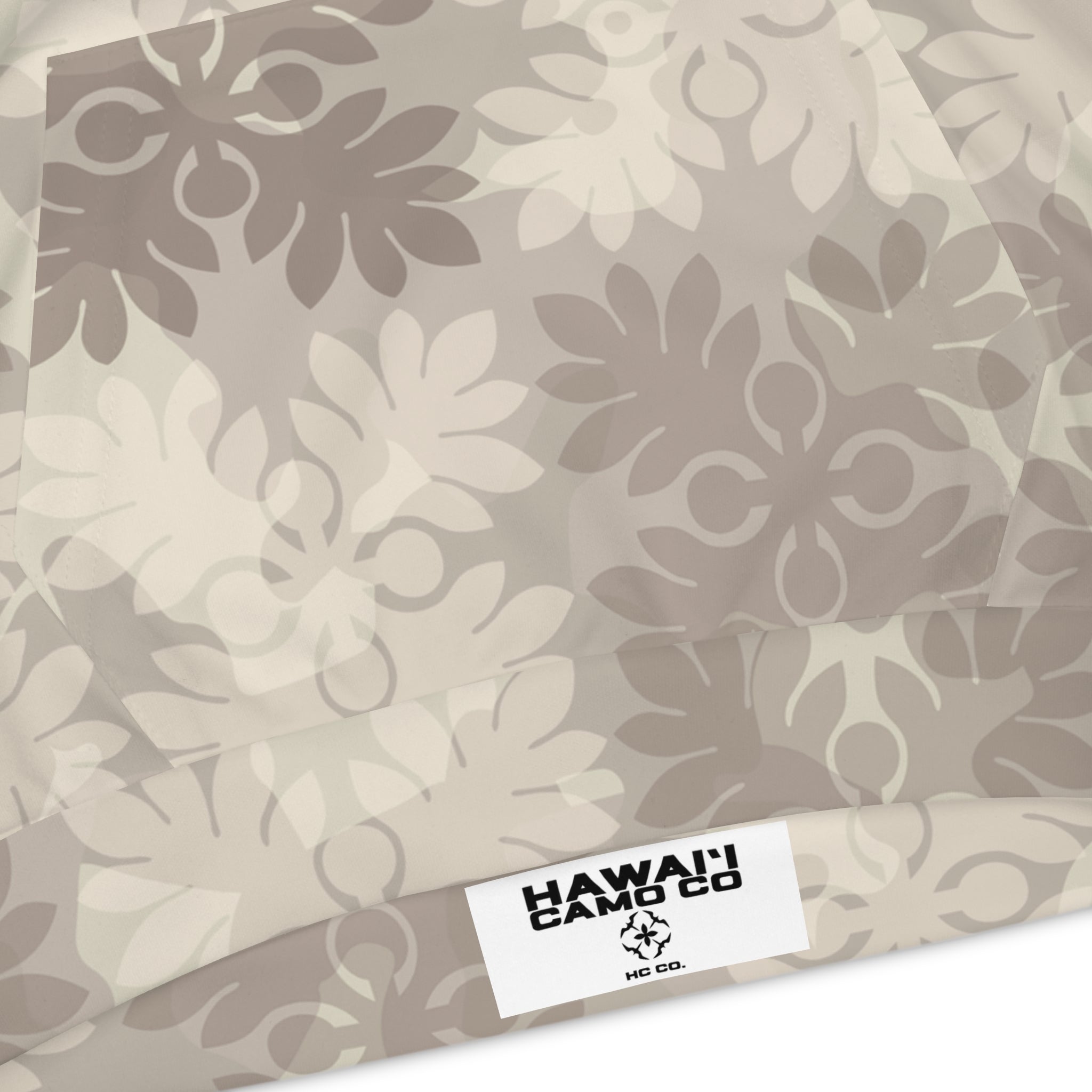 Keiki ‘Ulu Quilt Camo Hoodie (Beige)
