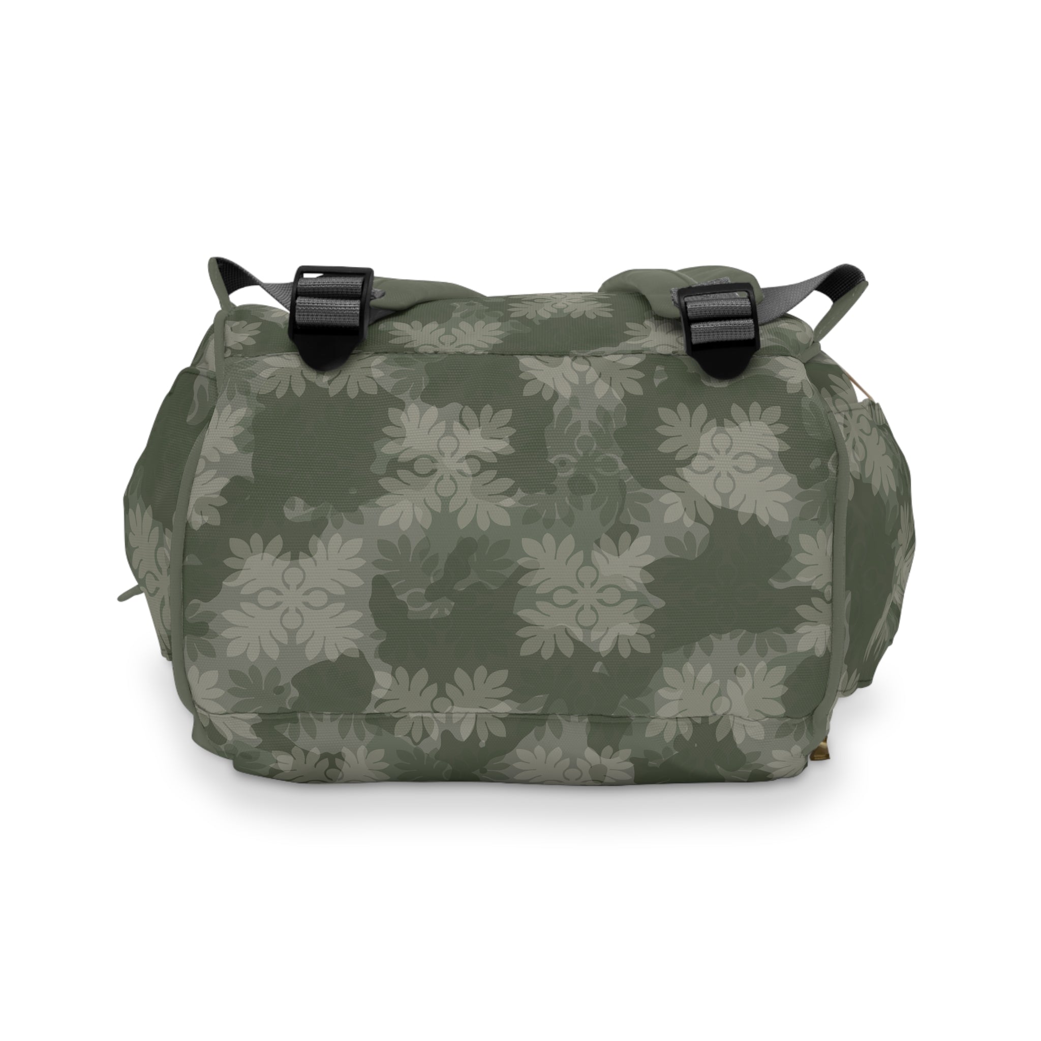 ‘Ulu Quilt Camo Diaper Bag (Green)