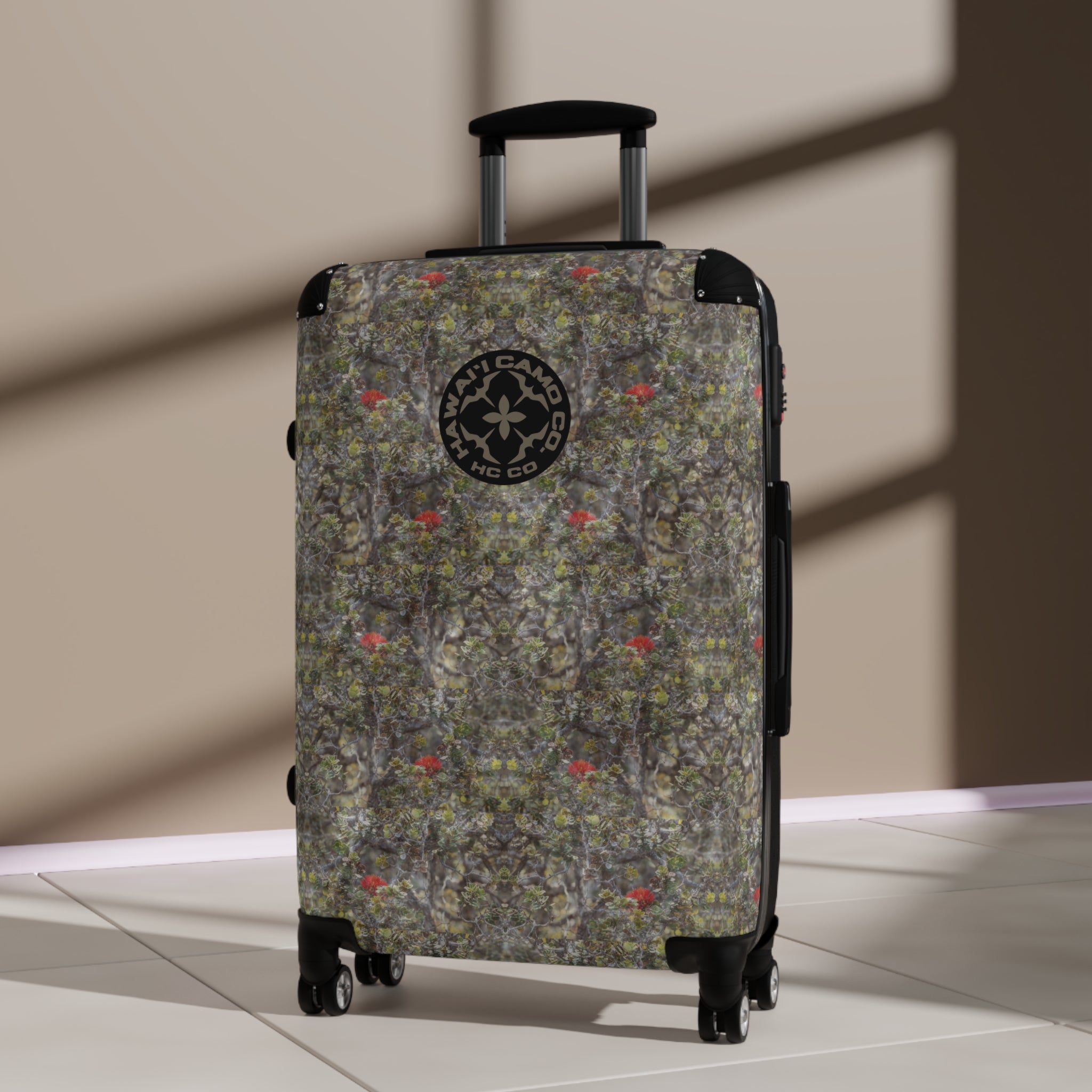 ‘Ohiā /camo Suitcase