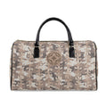 Puakenikeni Camo Leather Travel Bag