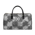 ‘Ulu Quilt Camo Leather Travel Bag (Gray)