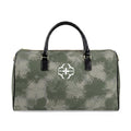 ‘Ulu Quilt Camo Leather Travel Bag (Green)