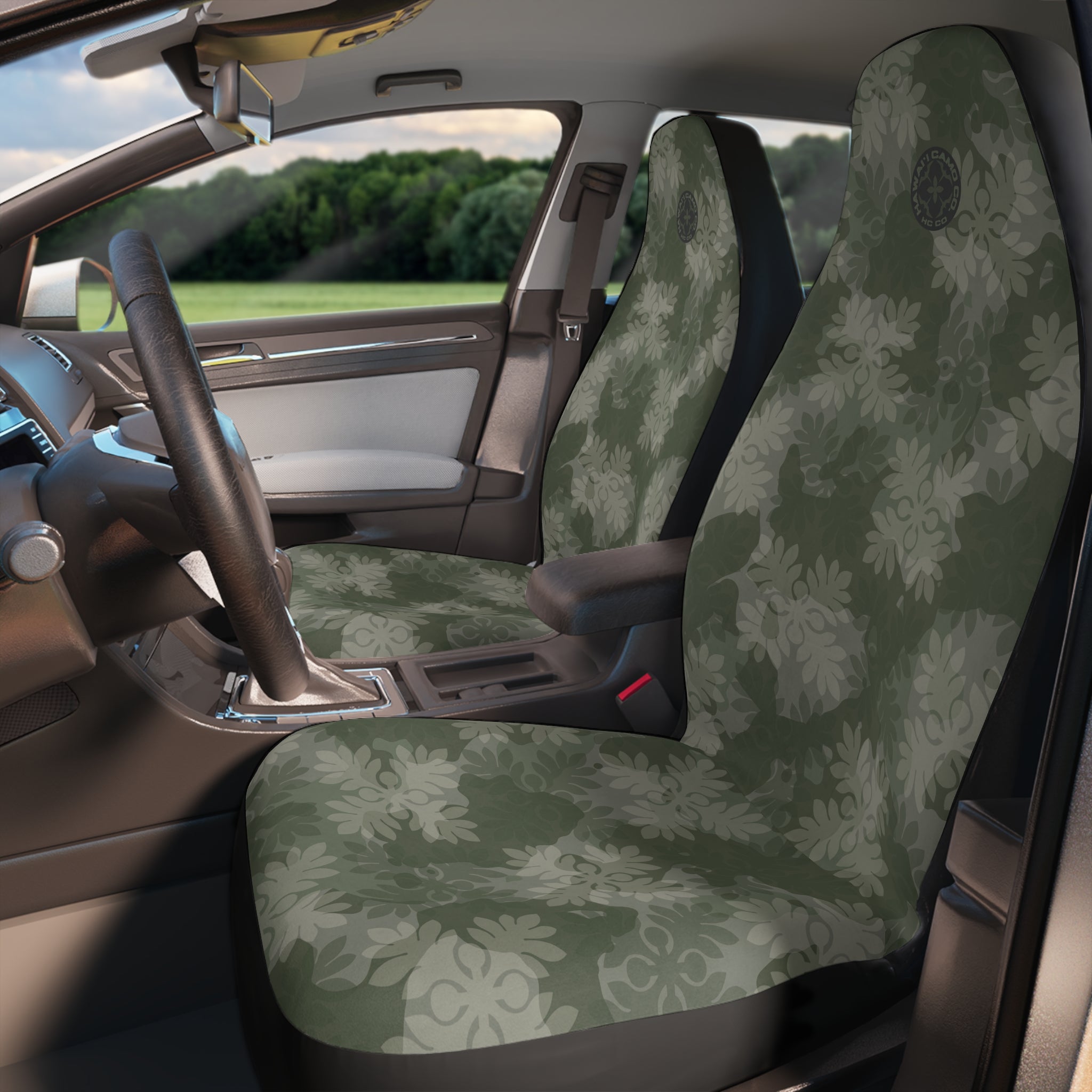 ‘Ulu Quilt Camo Seat Covers (Green)