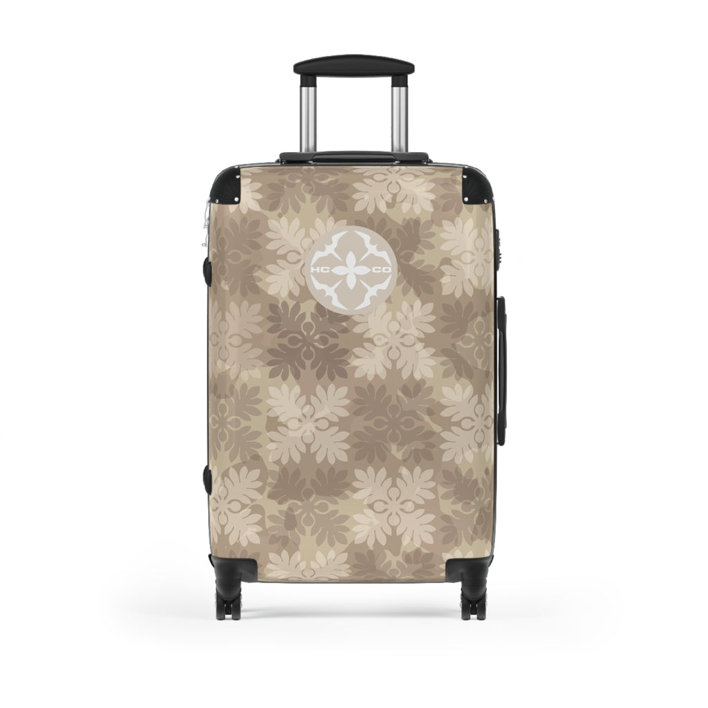 ‘Ulu Quilt Camo Suitcase (Hapa Hunney)