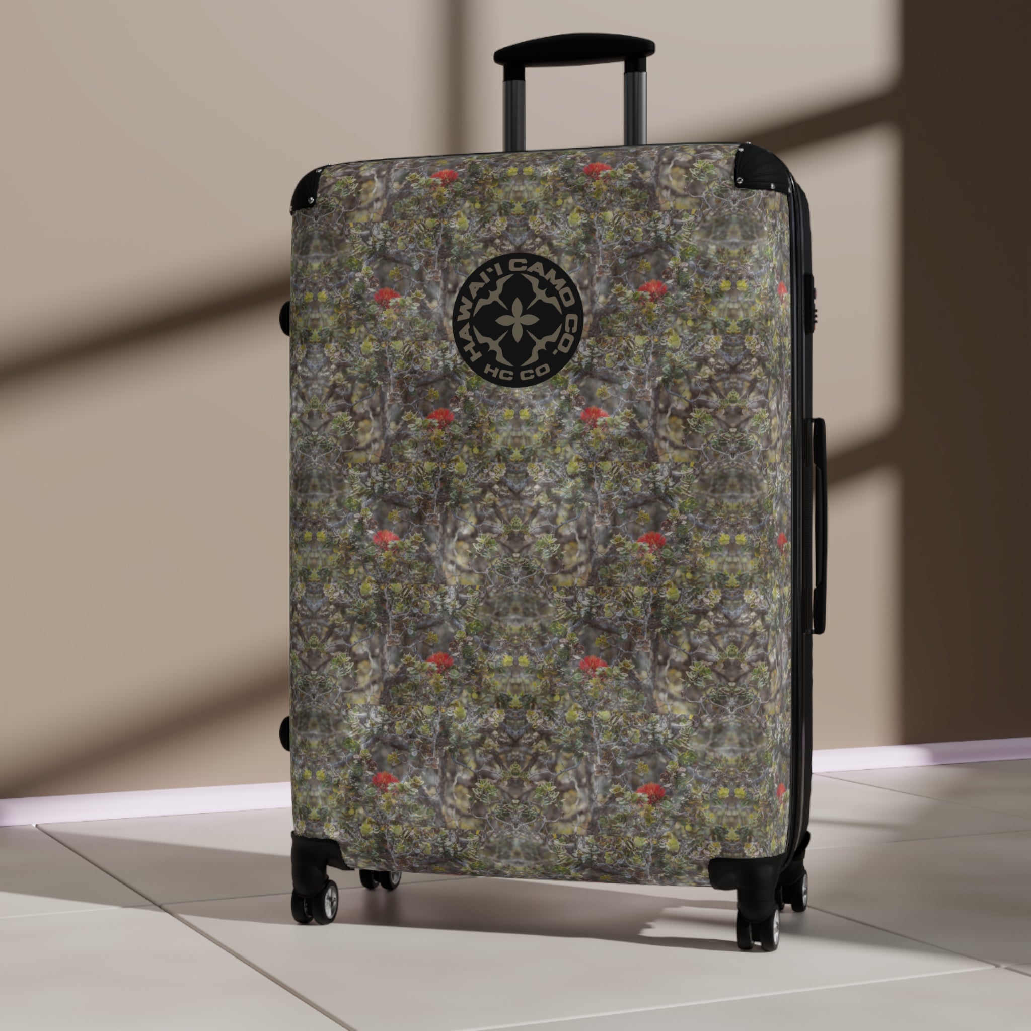 ‘Ohiā /camo Suitcase