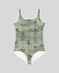 ʻUlu Camo Girls One-Piece Swimsuit (GRN)